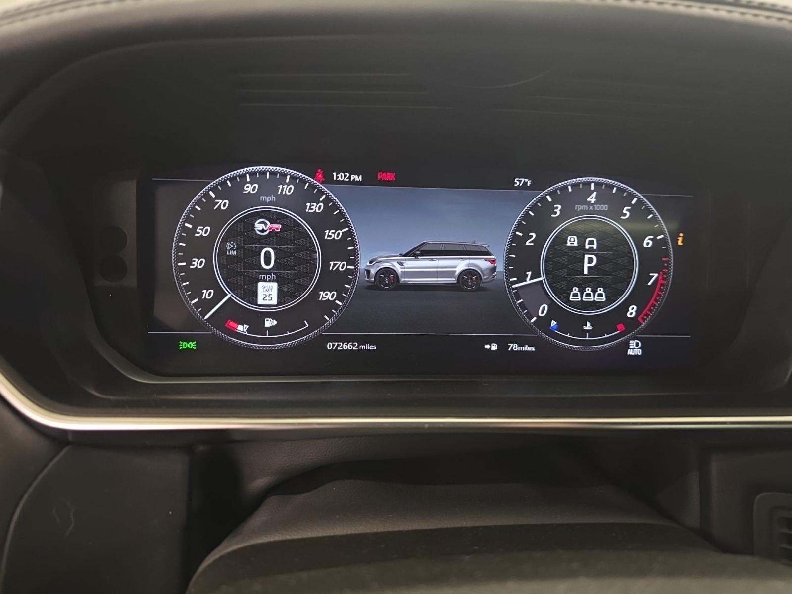 2020 Land Rover Range Rover Sport SVR AWD