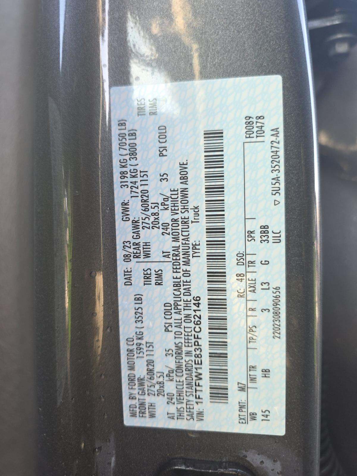 2023 Ford F-150 Lariat AWD