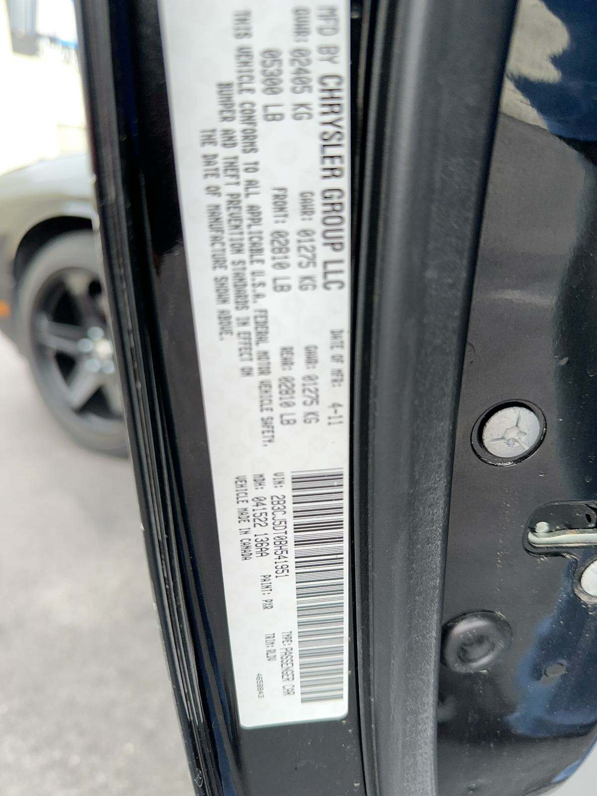 2011 Dodge Challenger R/T Classic RWD