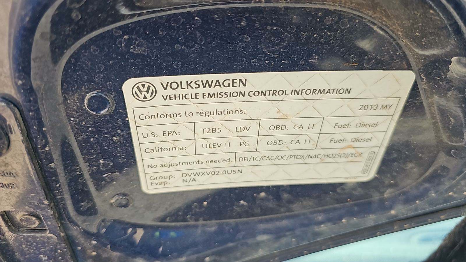 2013 Volkswagen Jetta 2.0L TDI FWD