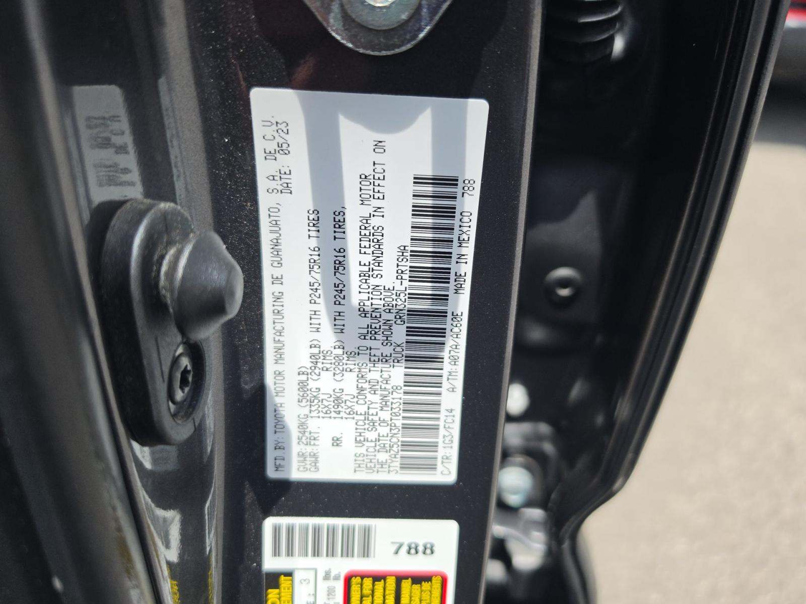 2023 Toyota Tacoma SR5 RWD