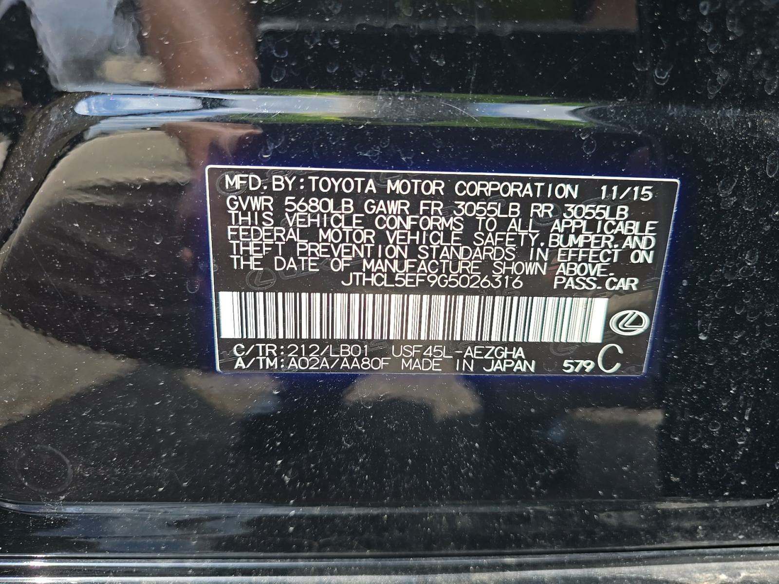 2016 Lexus LS LS 460 AWD