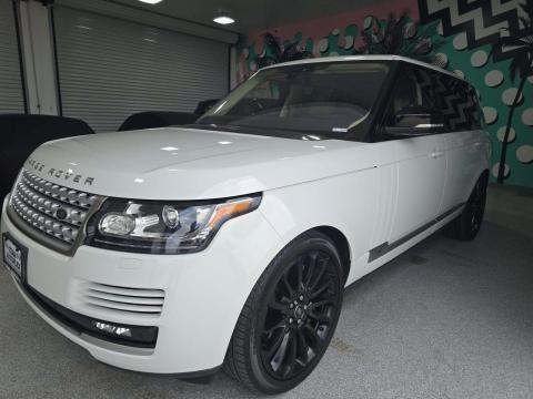 2017 Land Rover Range Rover Supercharged LWB AWD