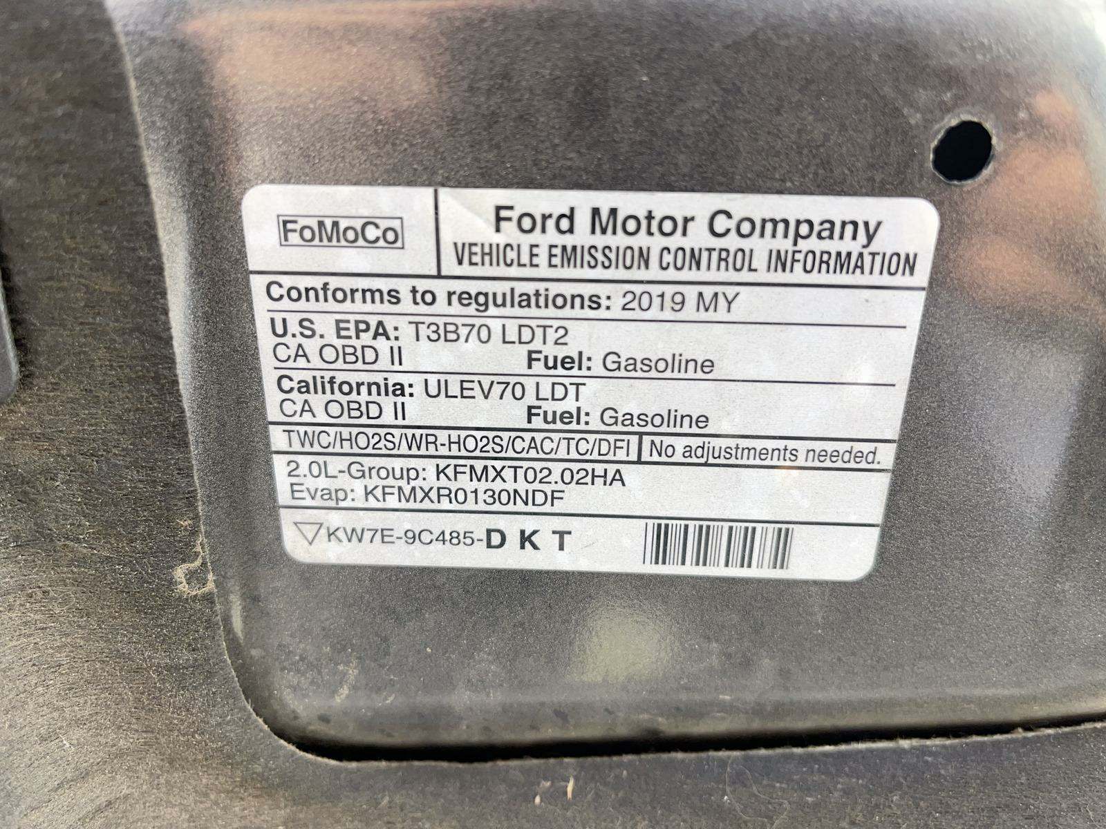 2019 Ford Escape Titanium FWD