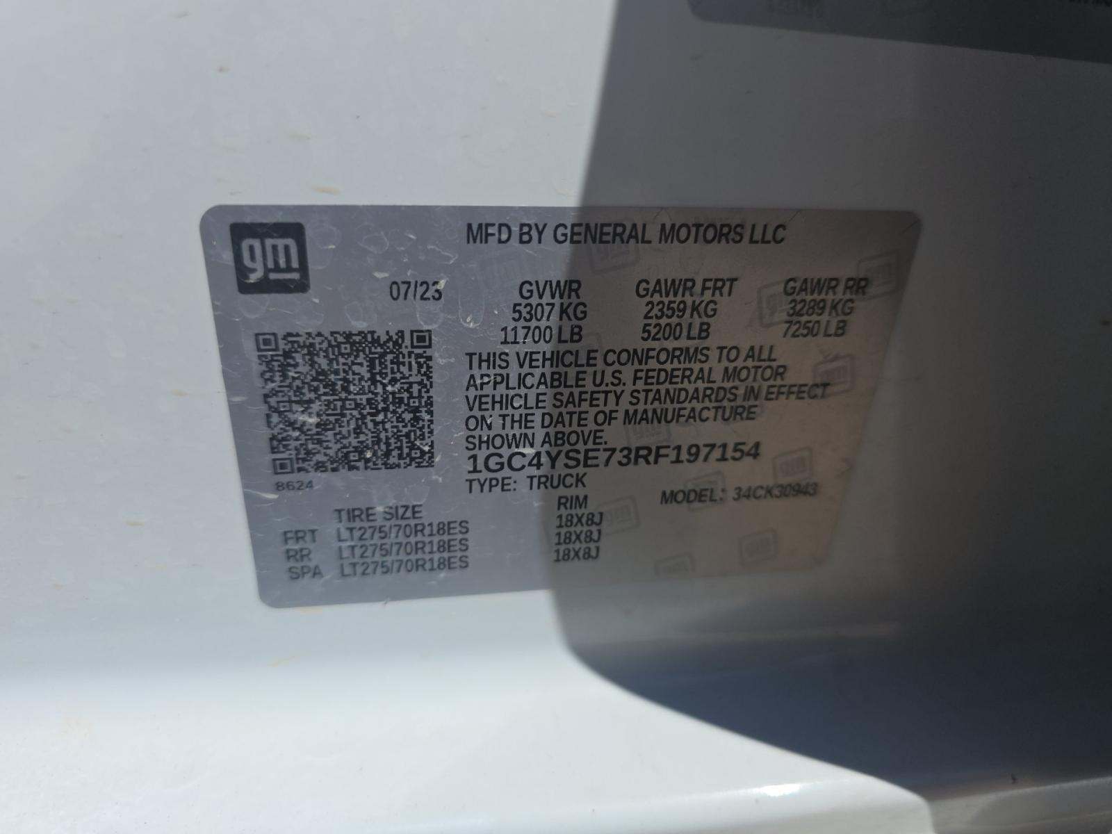 2024 Chevrolet Silverado 3500HD Work Truck AWD