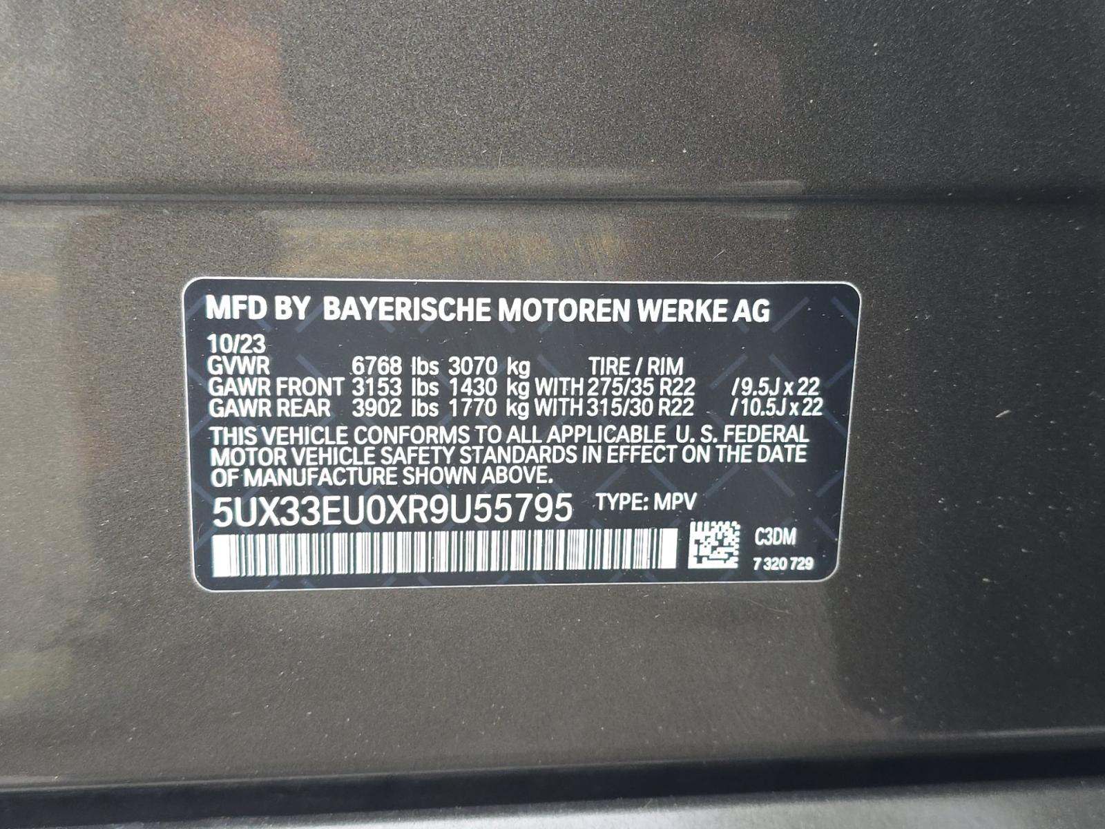 2024 BMW X5 M60i xDrive AWD