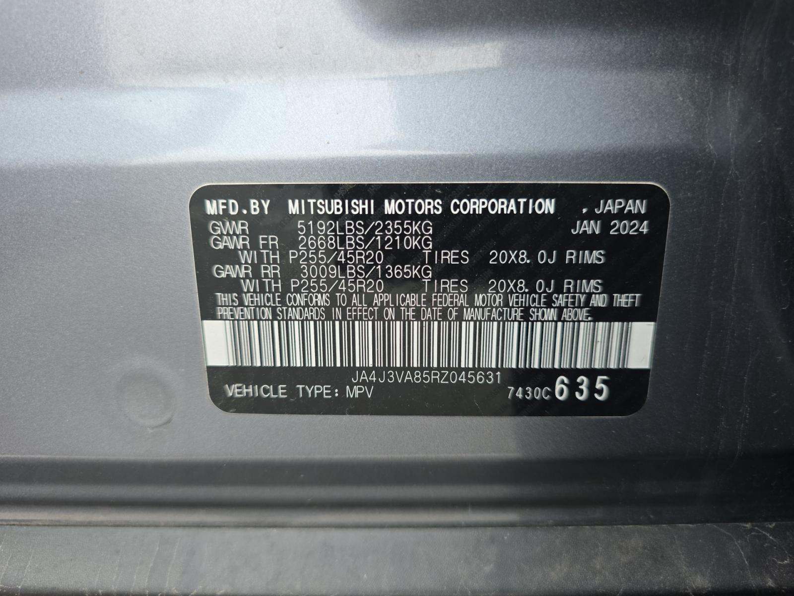 2024 Mitsubishi Outlander SE FWD