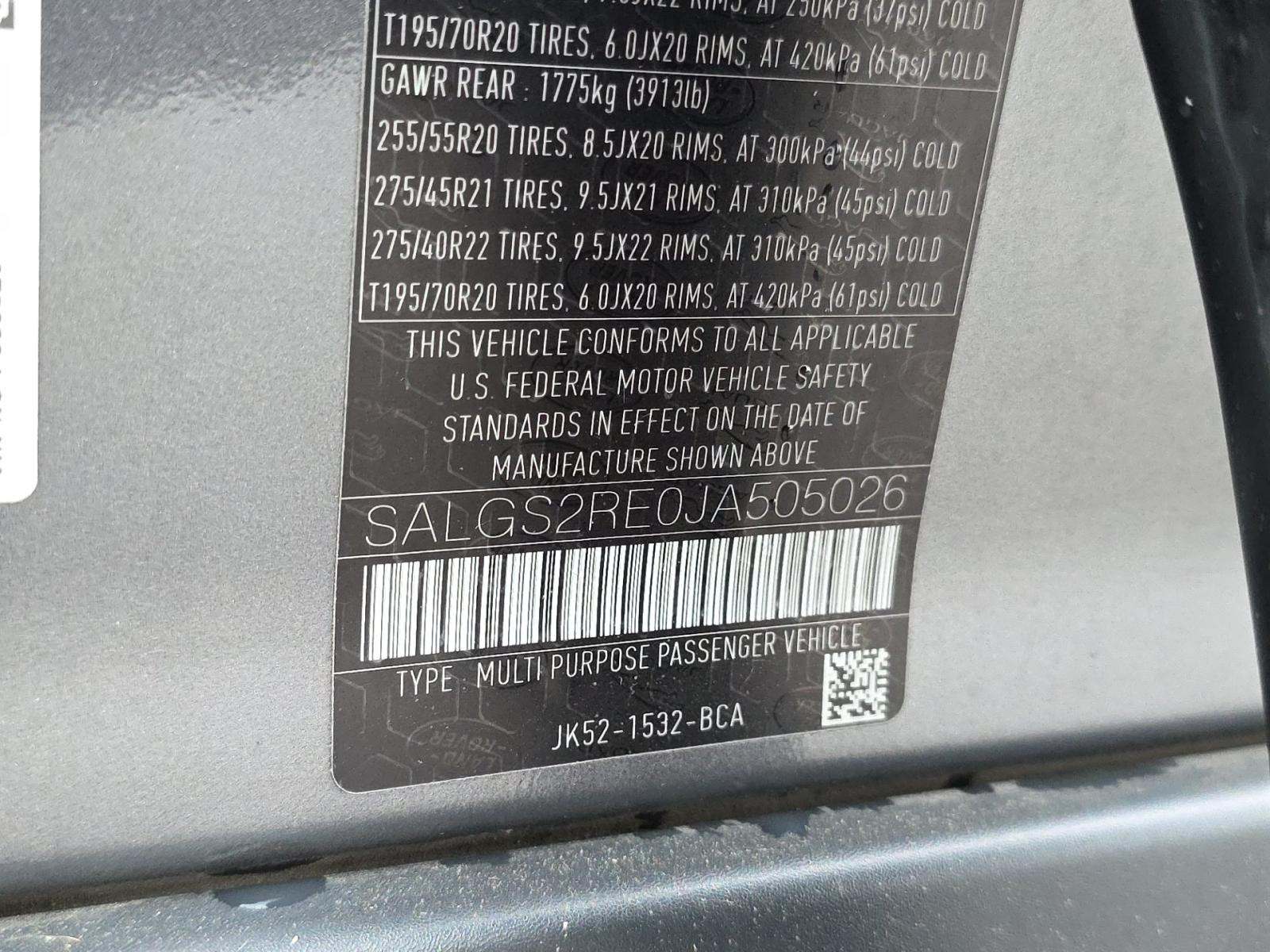 LAND ROVER RANGE ROVER - 1