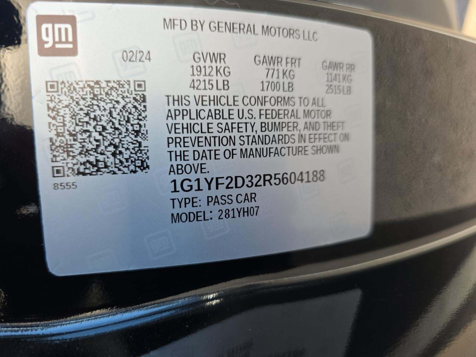 2024 Chevrolet Corvette Z06 RWD