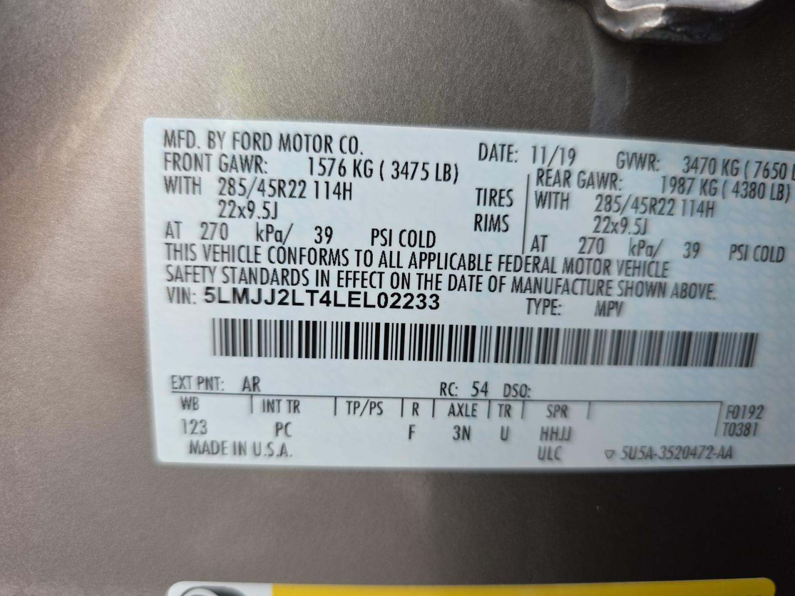 2020 Lincoln Navigator Reserve AWD