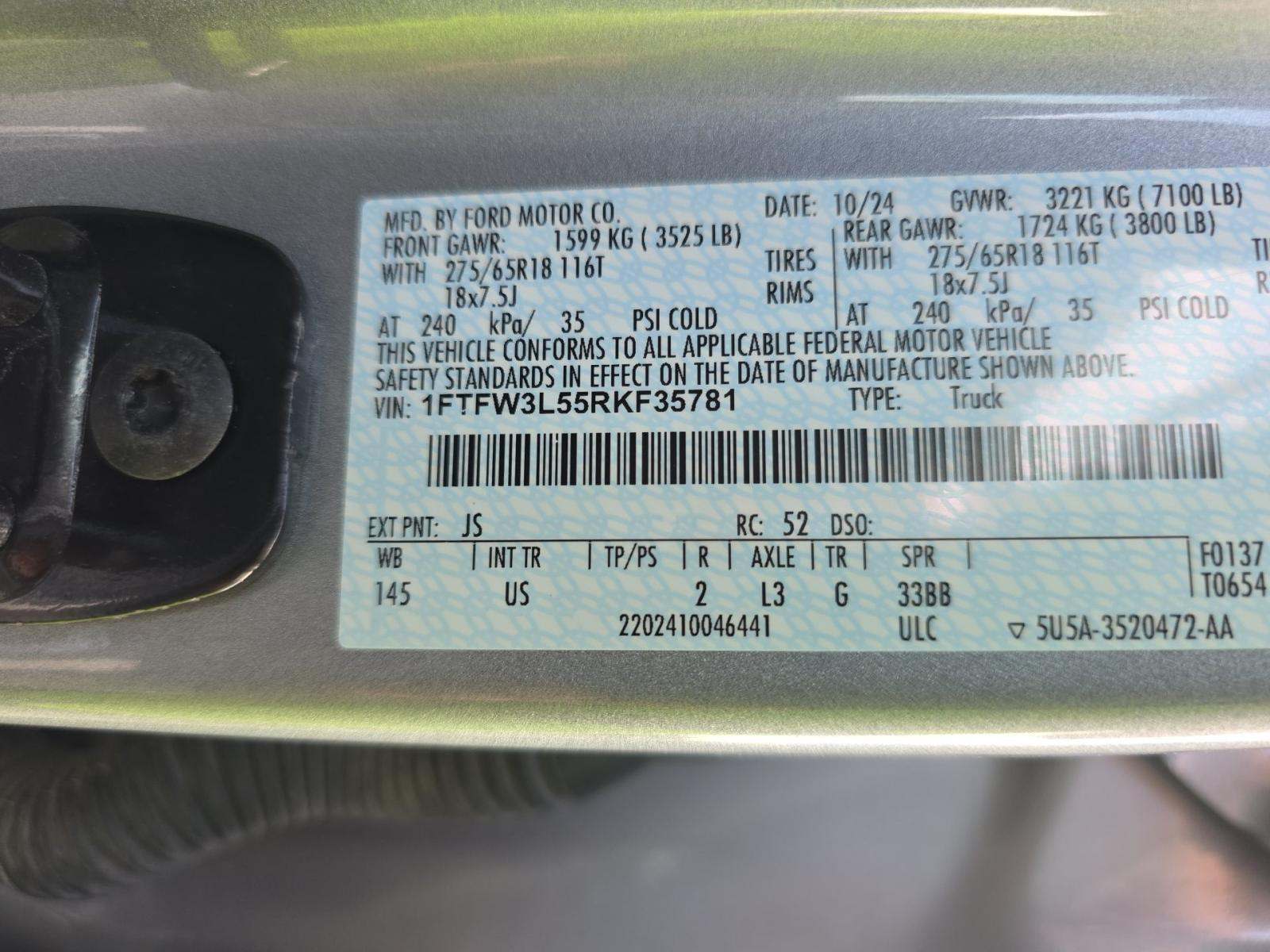 2024 Ford F-150 XLT AWD