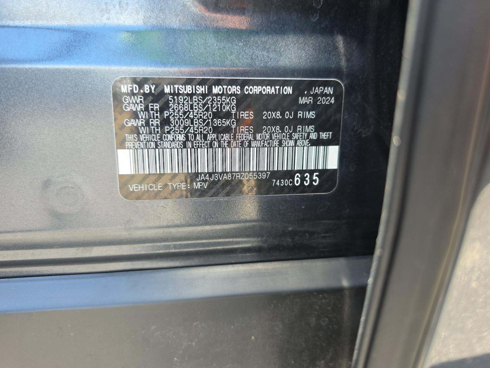 2024 Mitsubishi Outlander SE FWD
