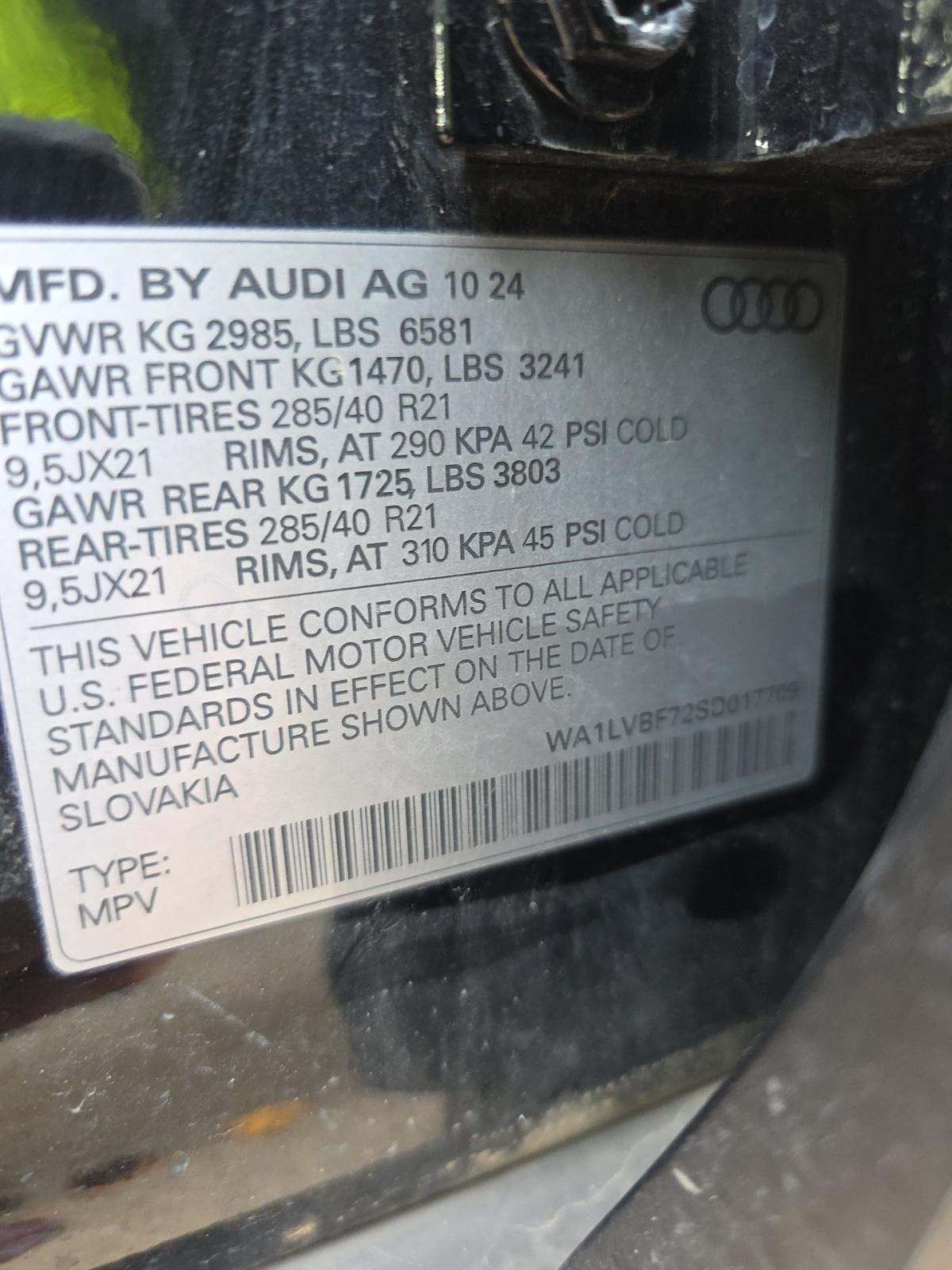 2025 Audi Q7 Premium Plus AWD