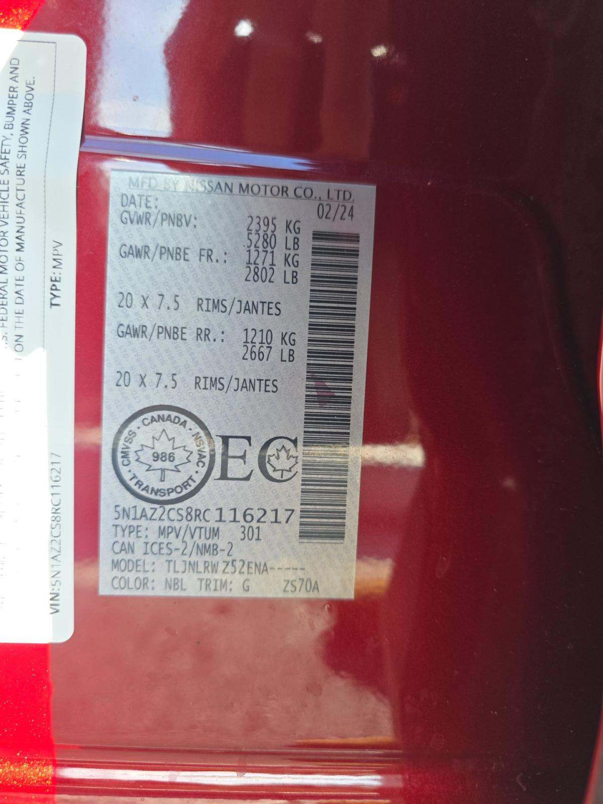 2024 Nissan Murano SL AWD