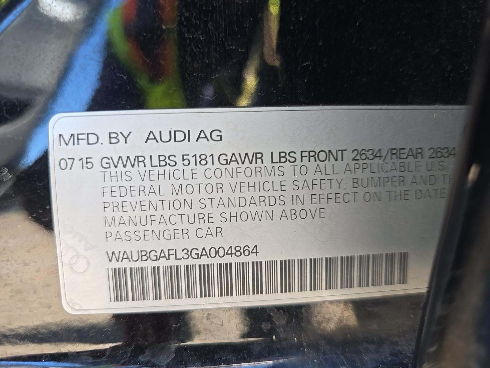 2016 Audi S4 Premium Plus AWD