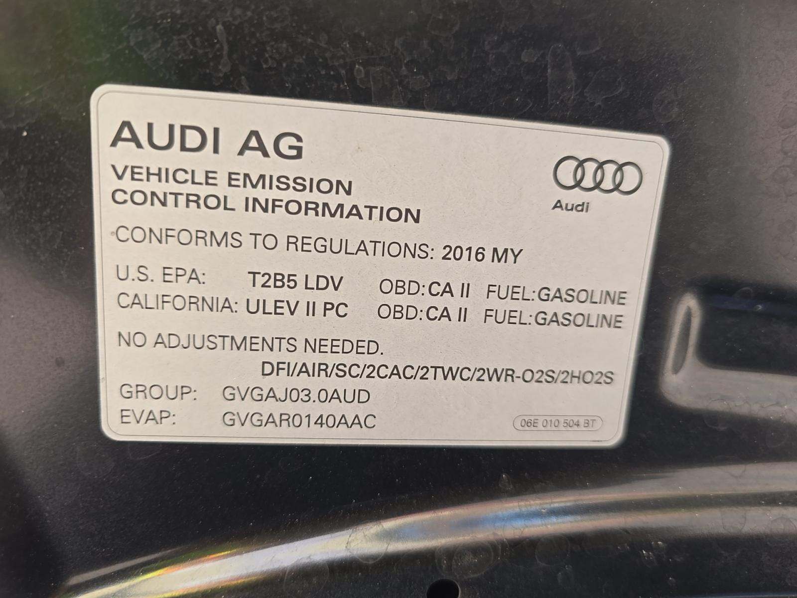 2016 Audi S4 Premium Plus AWD