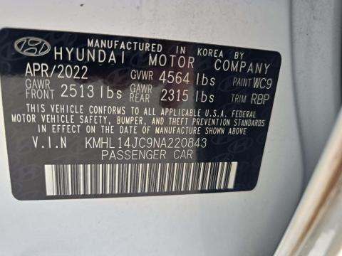2022 Hyundai Sonata N Line FWD