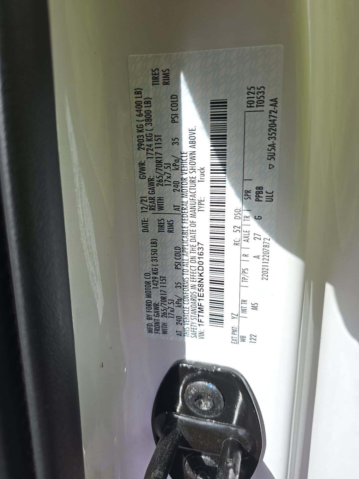 2022 Ford F-150 XLT AWD