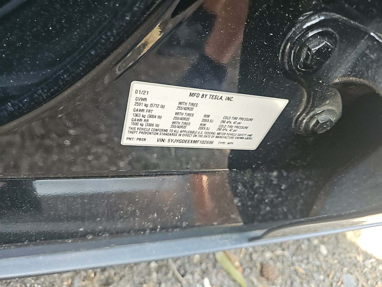 2021 Tesla Model Y Long Range AWD