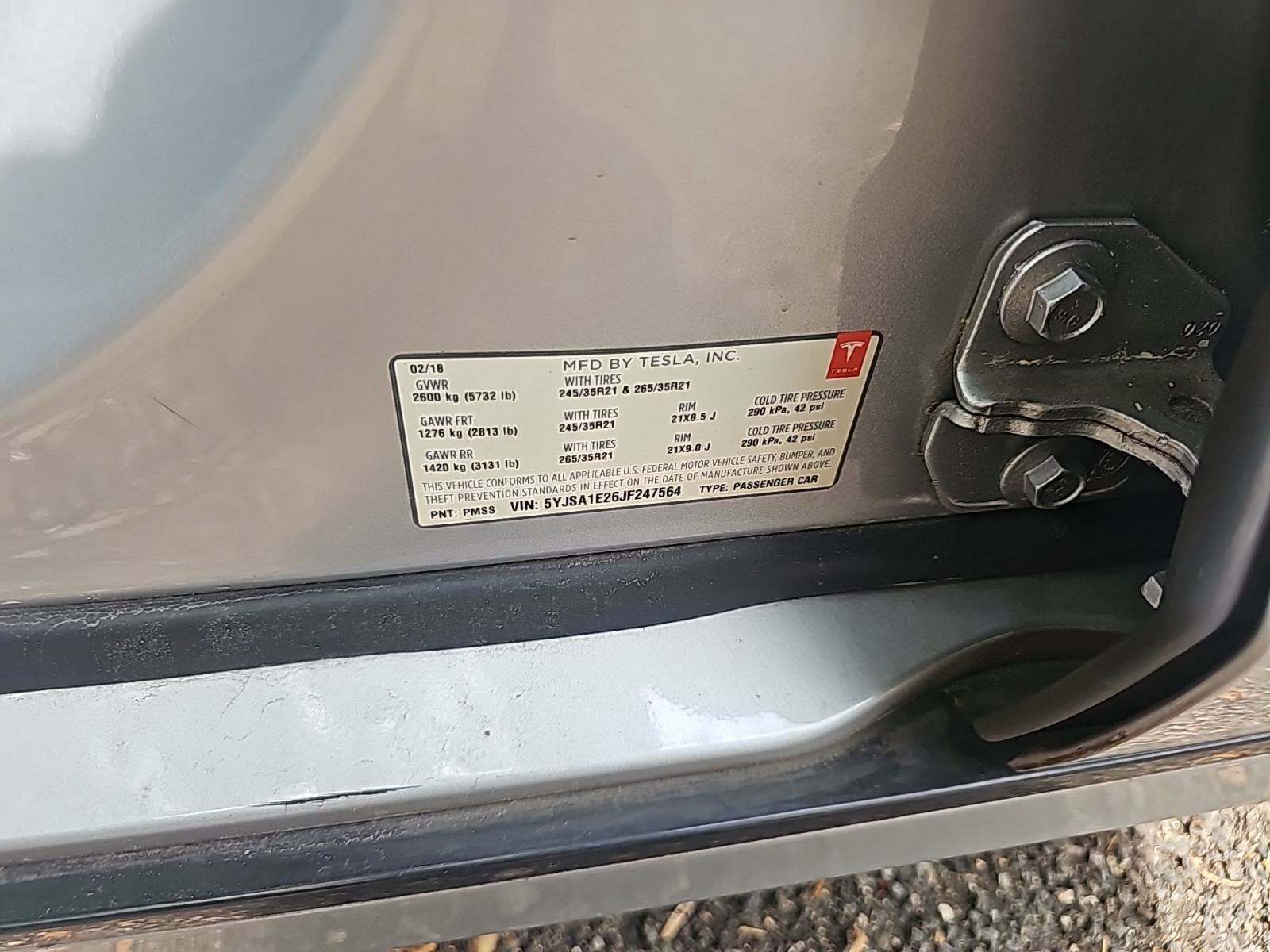 2018 Tesla Model S 75D AWD