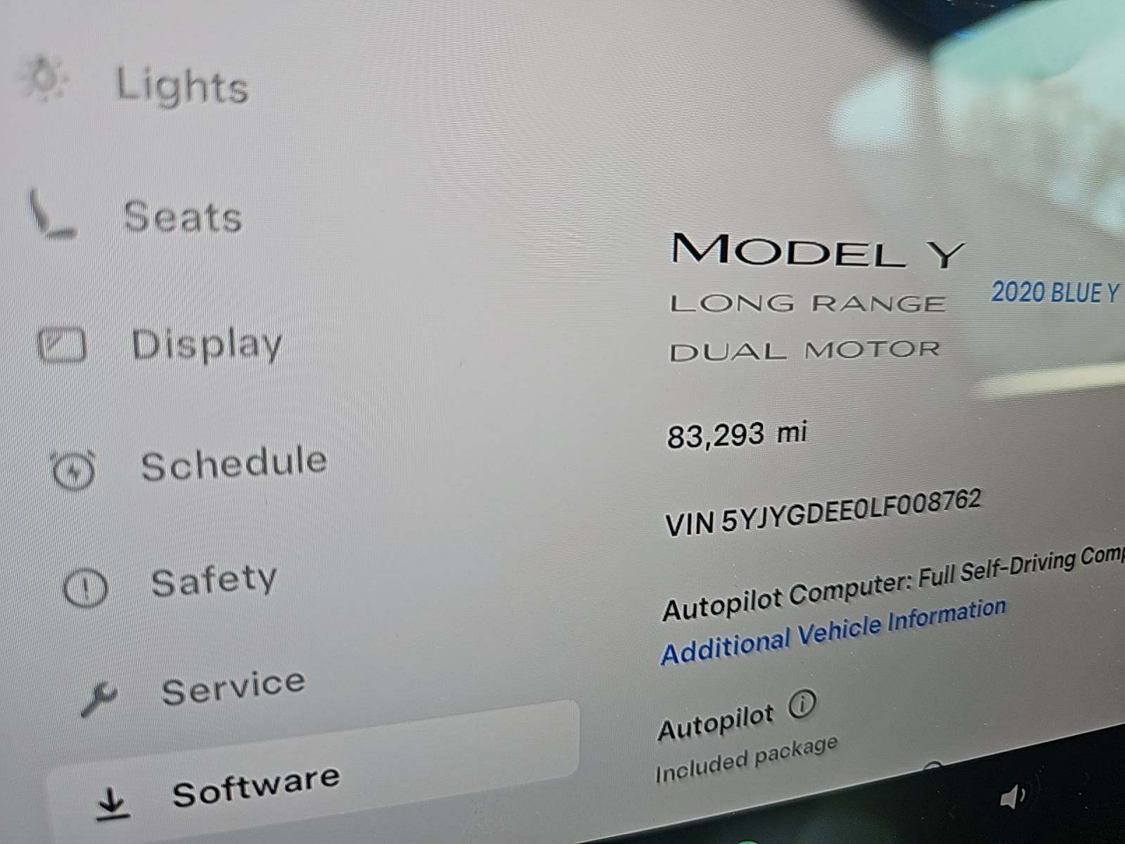 2020 Tesla Model Y Long Range AWD