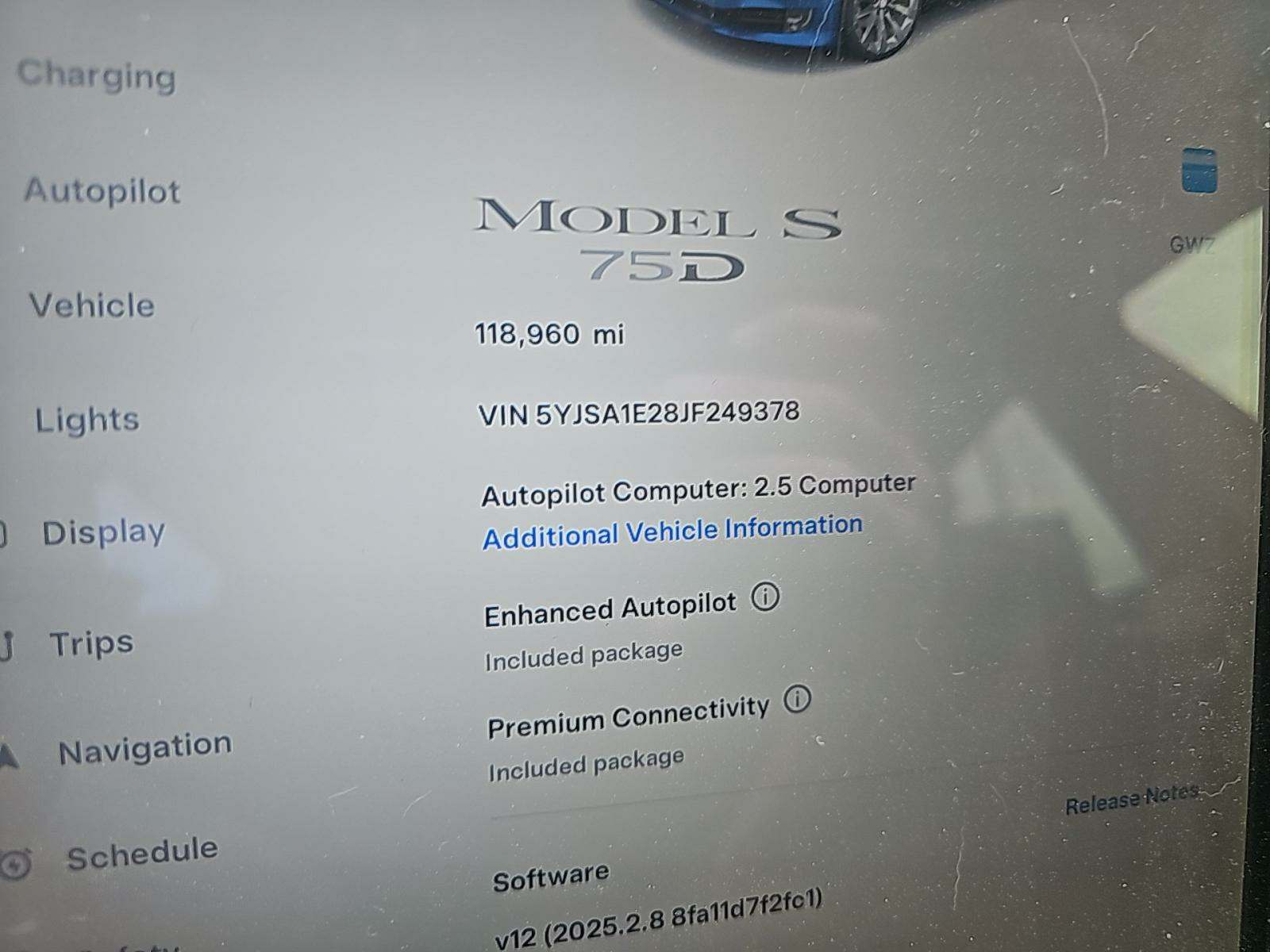 2018 Tesla Model S 75D AWD