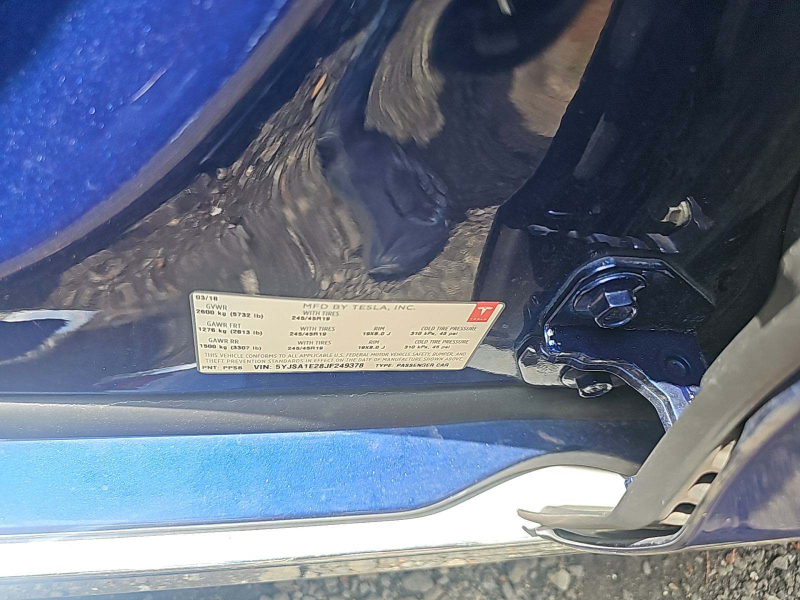 2018 Tesla Model S 75D AWD