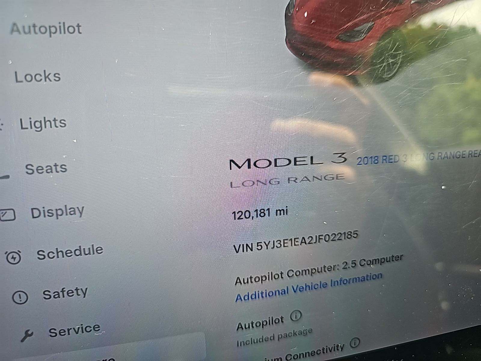 2018 Tesla Model 3 Long Range RWD