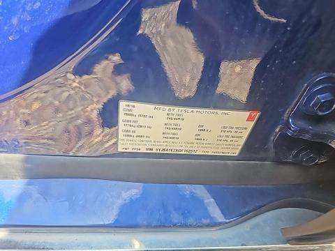 2016 Tesla Model S 75D AWD