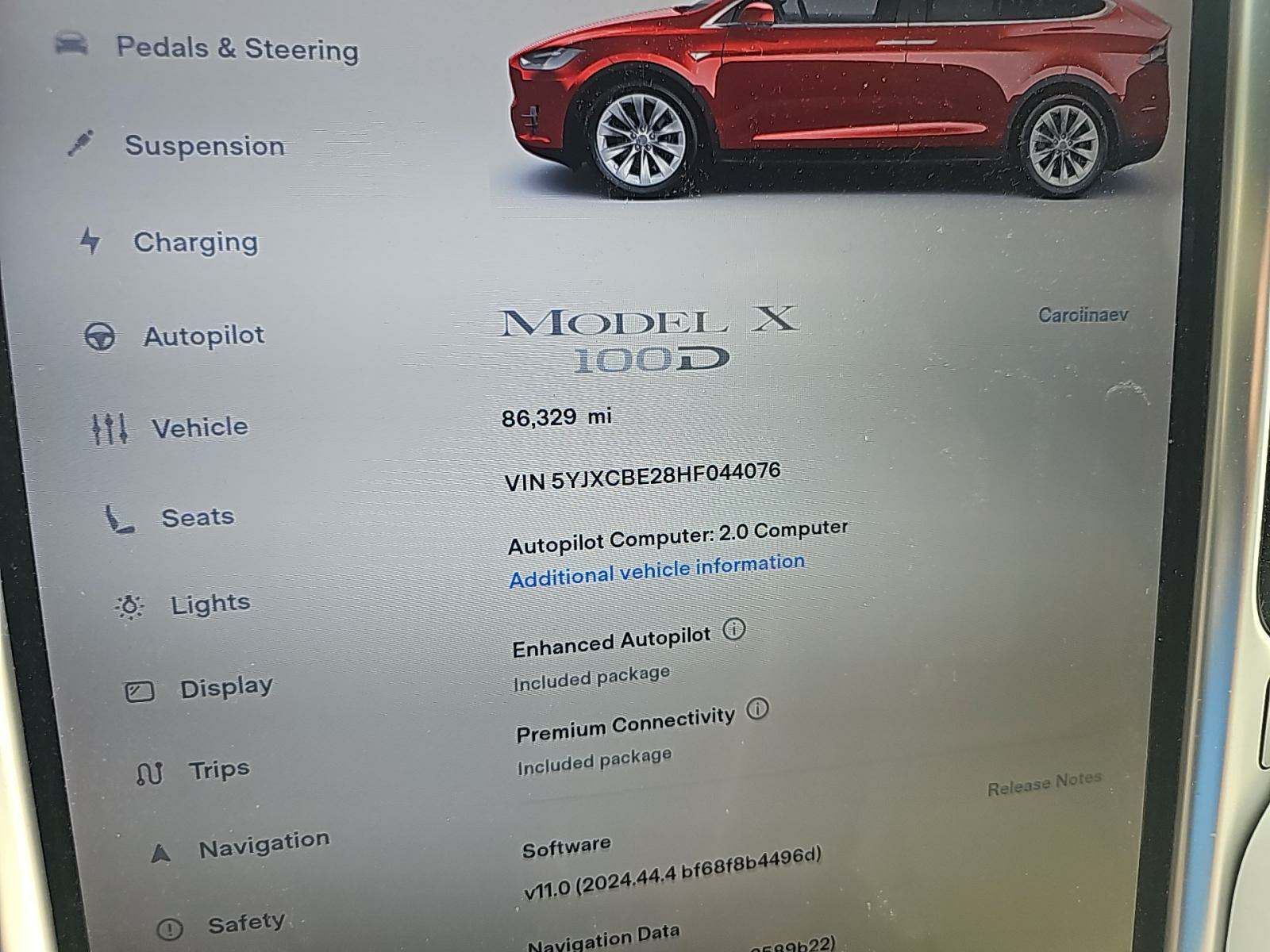 2017 Tesla Model X 100D AWD
