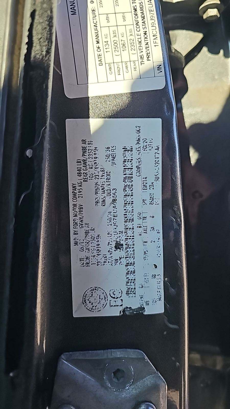 2014 Ford Escape Titanium AWD