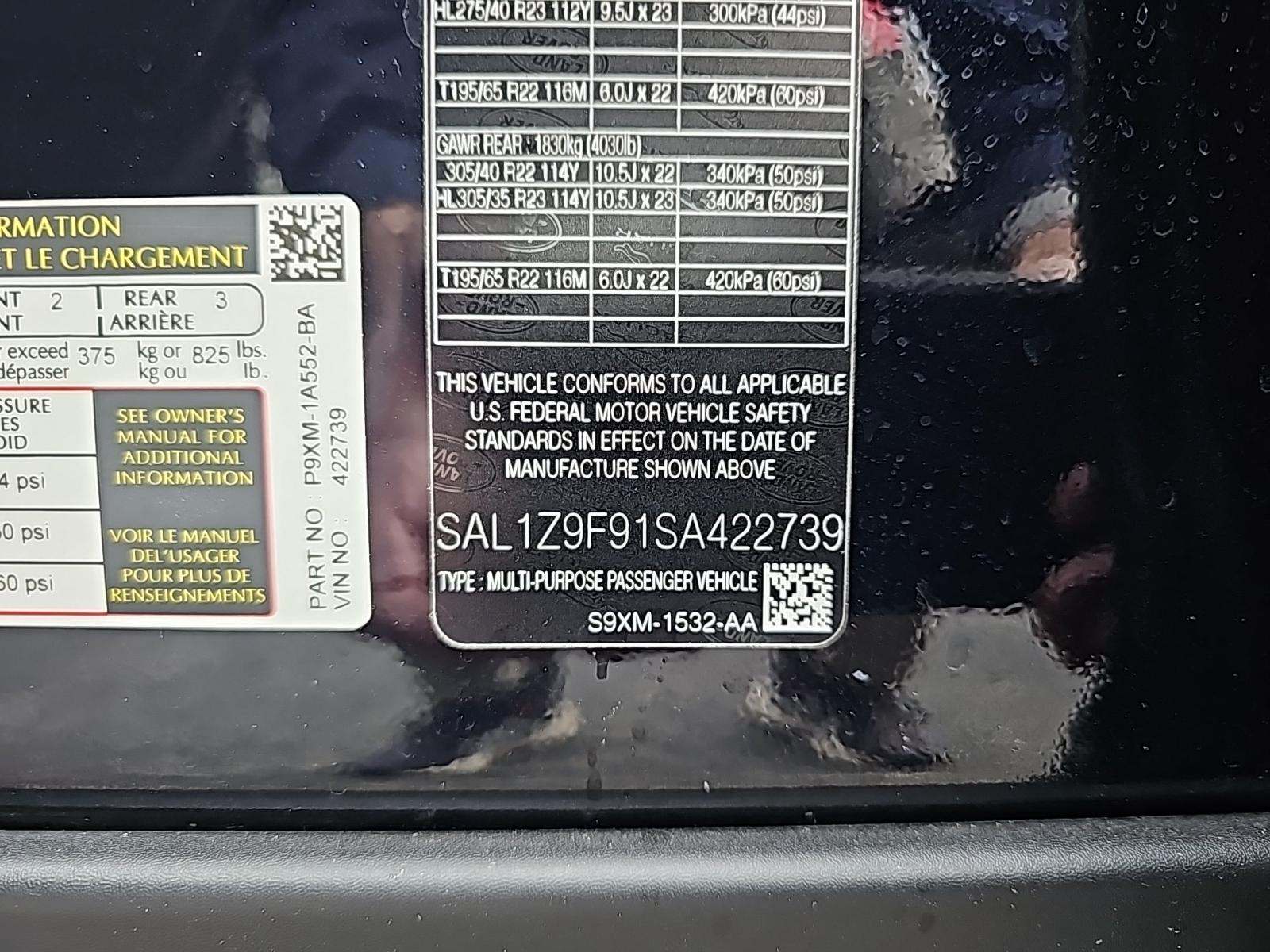 2025 Land Rover Range Rover Sport SV Edition Two AWD