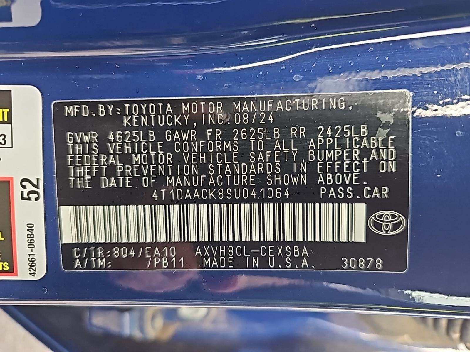 2025 Toyota Camry SE FWD