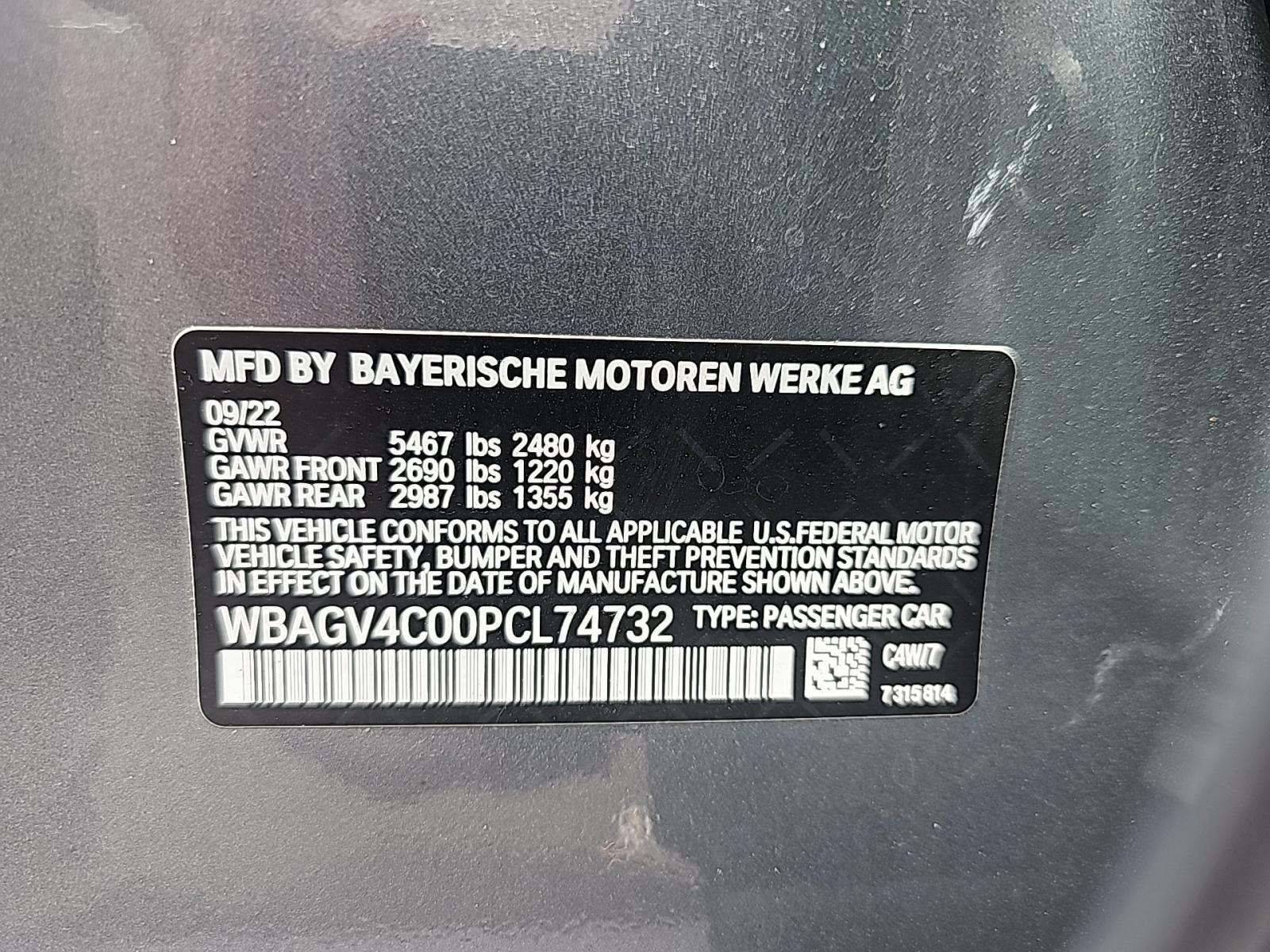 2023 BMW 8 Series 840i xDrive AWD