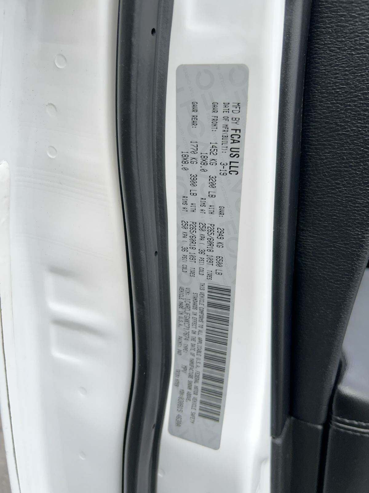 2019 Dodge Durango Pursuit AWD