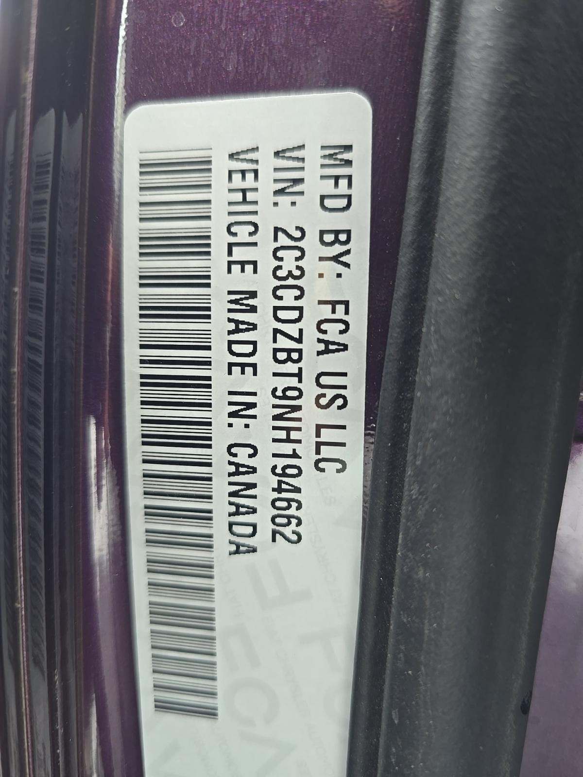 2022 Dodge Challenger R/T RWD