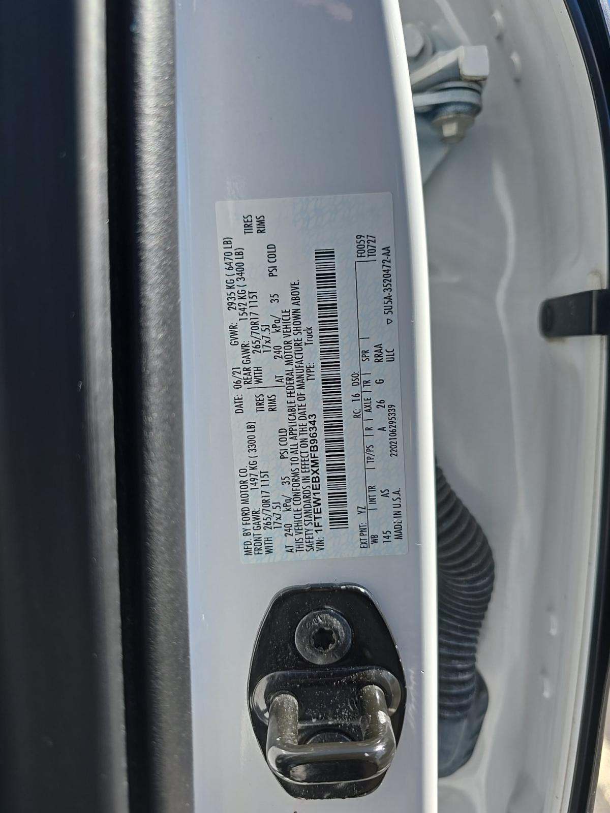 2021 Ford F-150 XL AWD