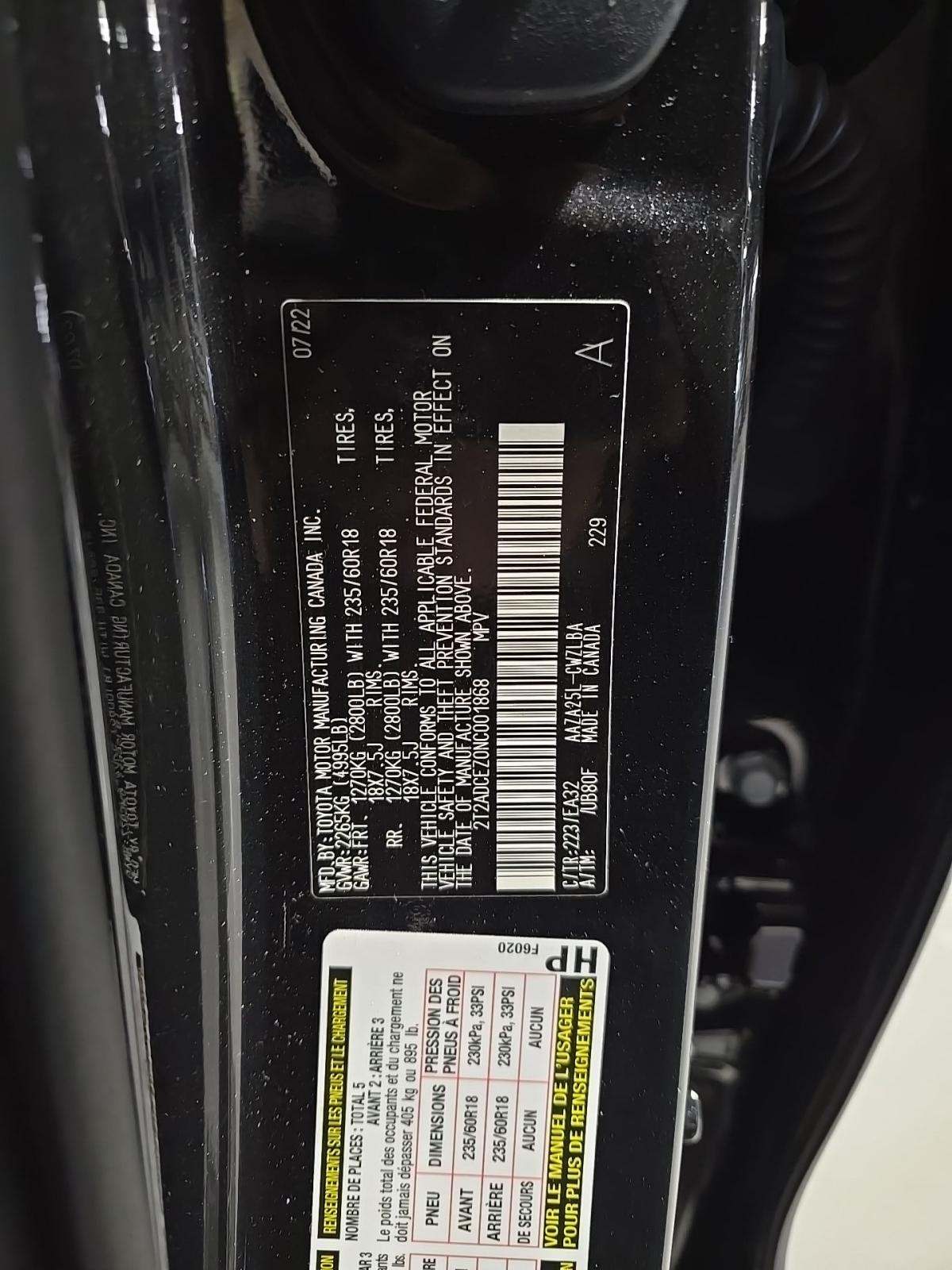 2022 Lexus NX NX 250 AWD