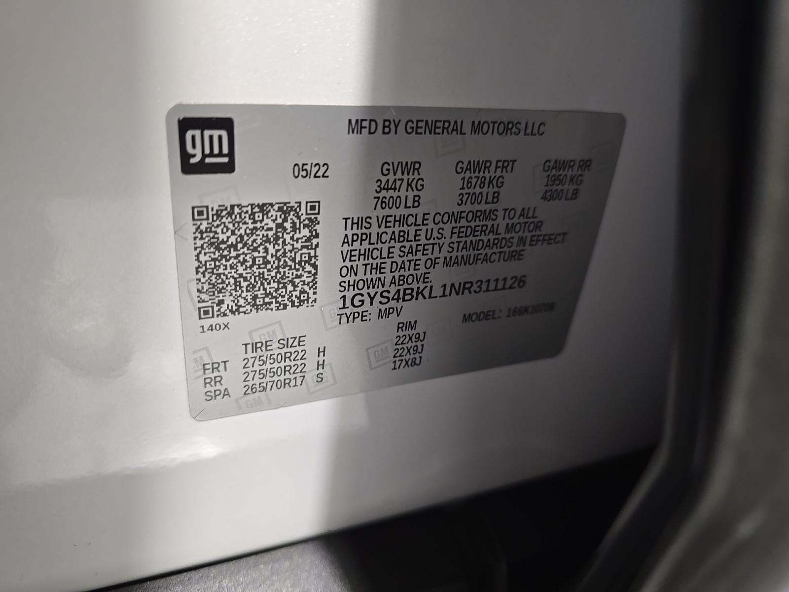 2022 Cadillac Escalade Premium Luxury AWD