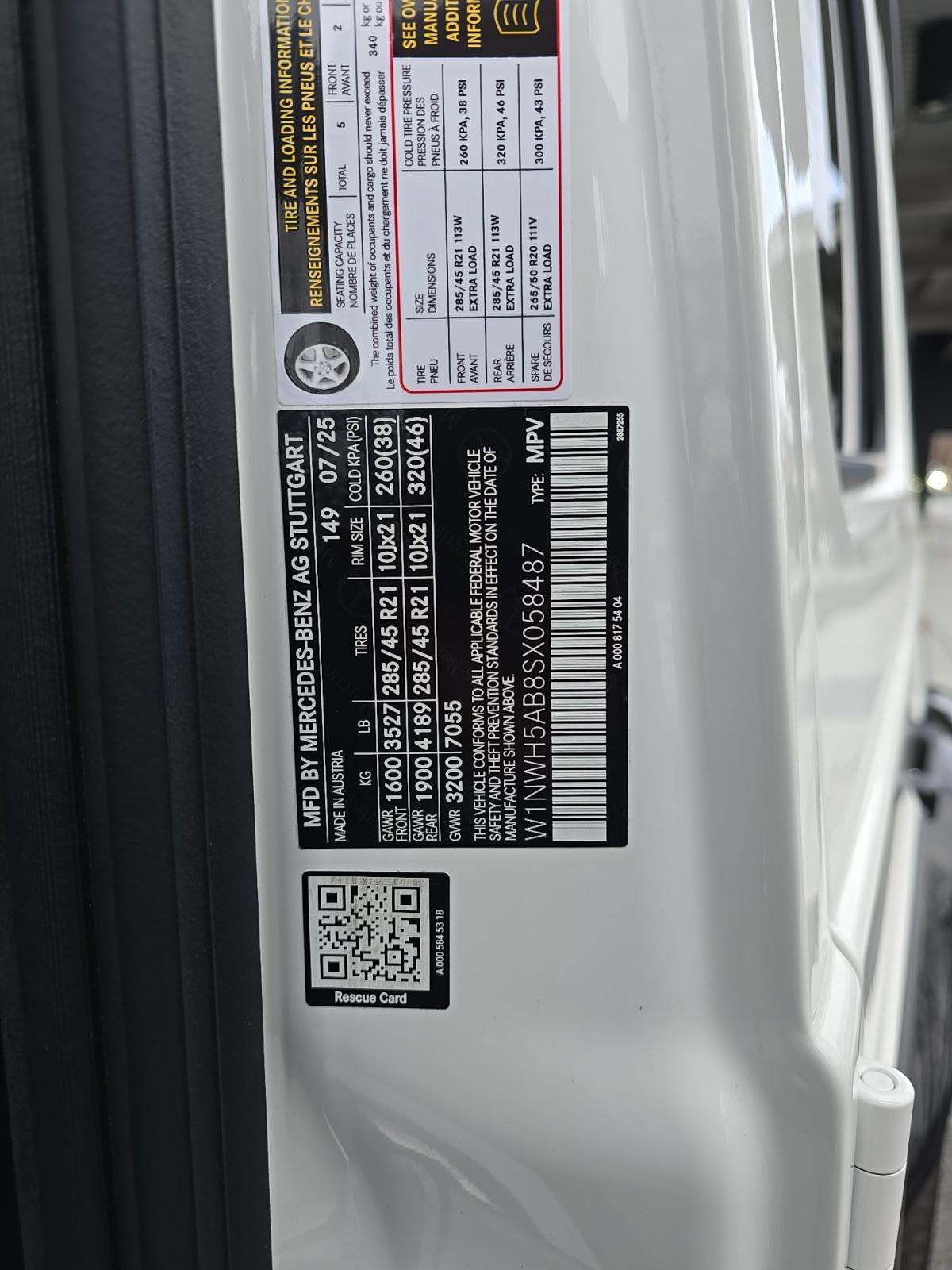 2025 Mercedes-Benz G-Class AMG G 63 AWD