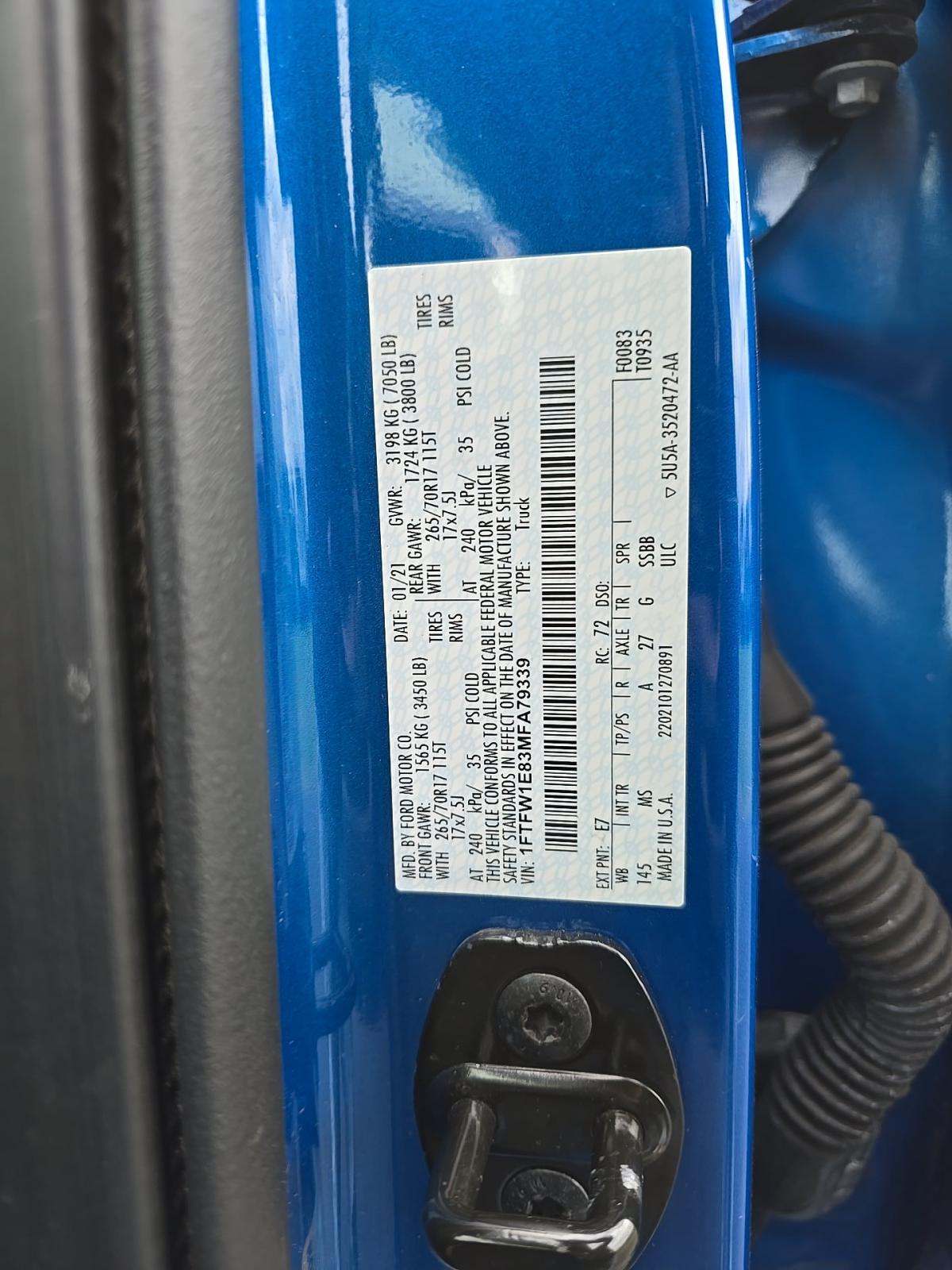 2021 Ford F-150 XLT AWD