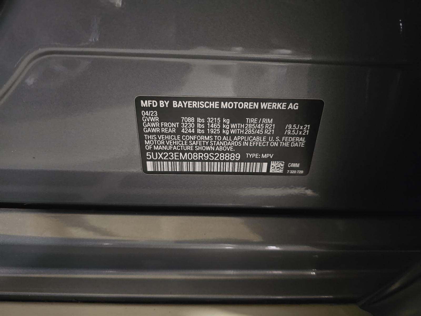 2024 BMW X7 xDrive40i AWD