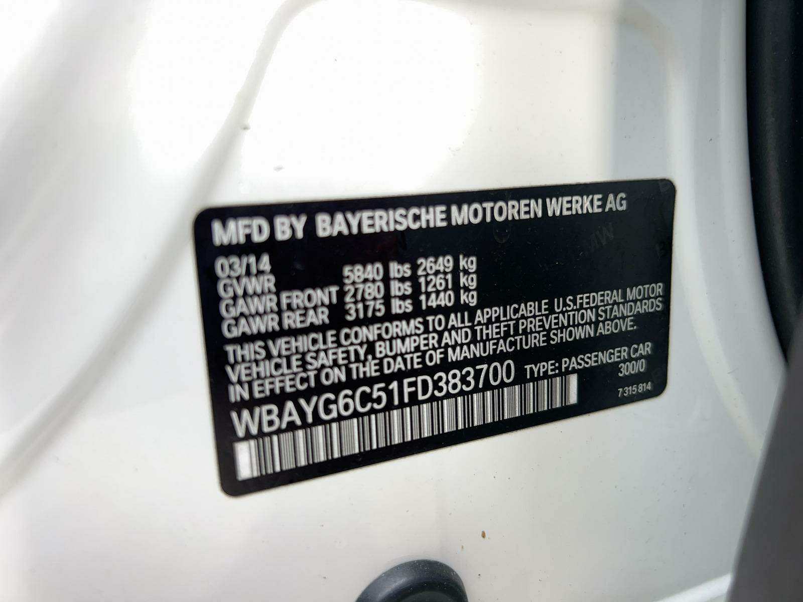 2015 BMW 7 Series 740Ld xDrive AWD