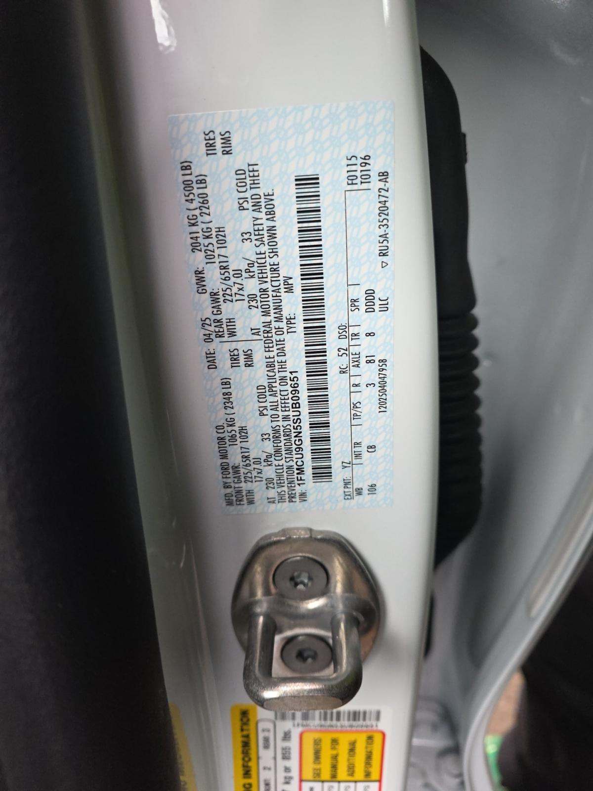 2025 Ford Escape Active AWD