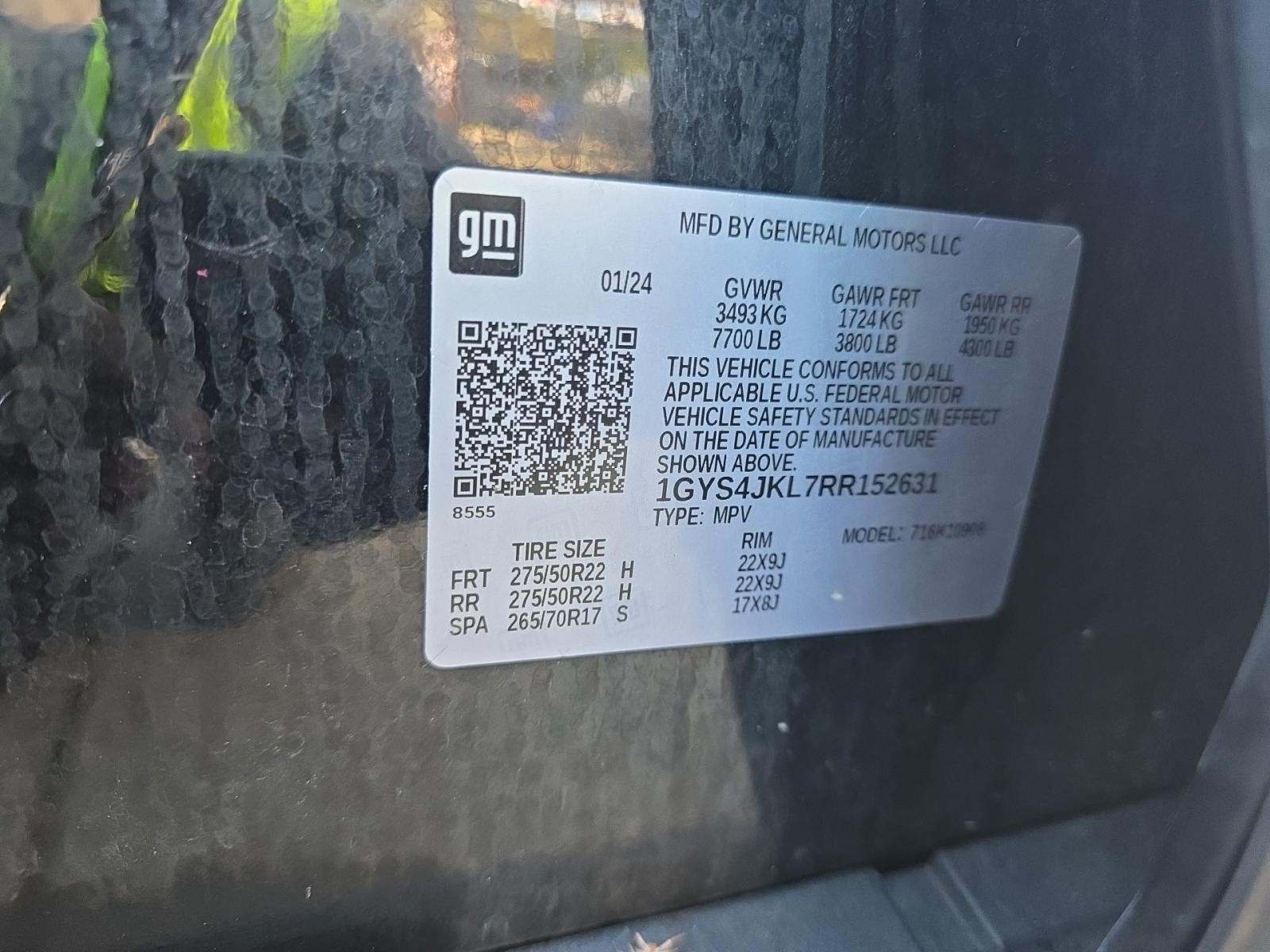 2024 Cadillac Escalade ESV Luxury AWD