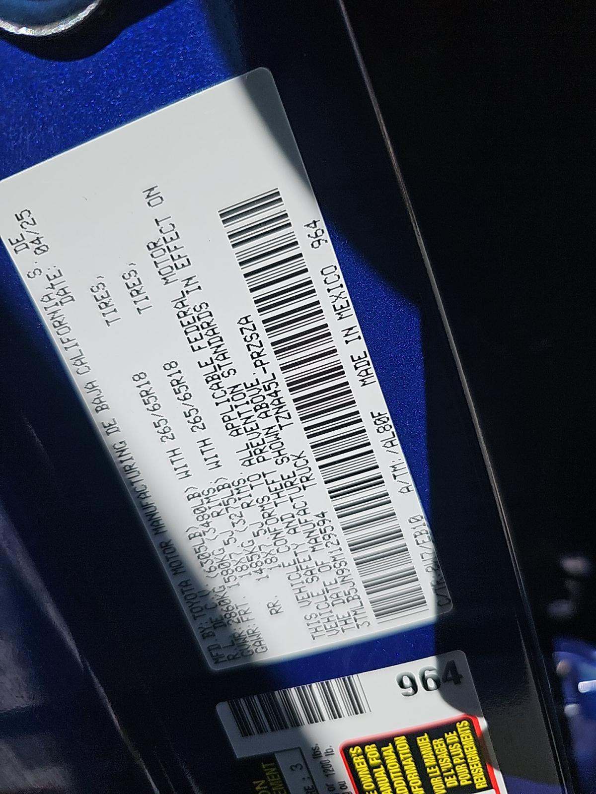 2025 Toyota Tacoma Limited AWD