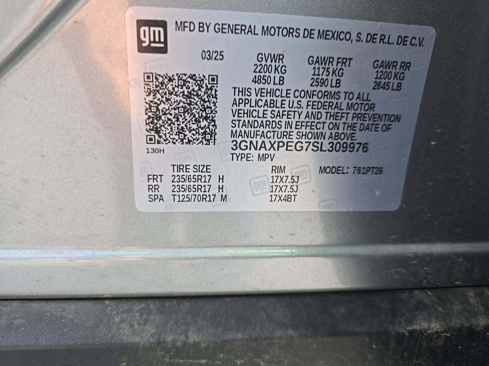 2025 Chevrolet Equinox LT AWD