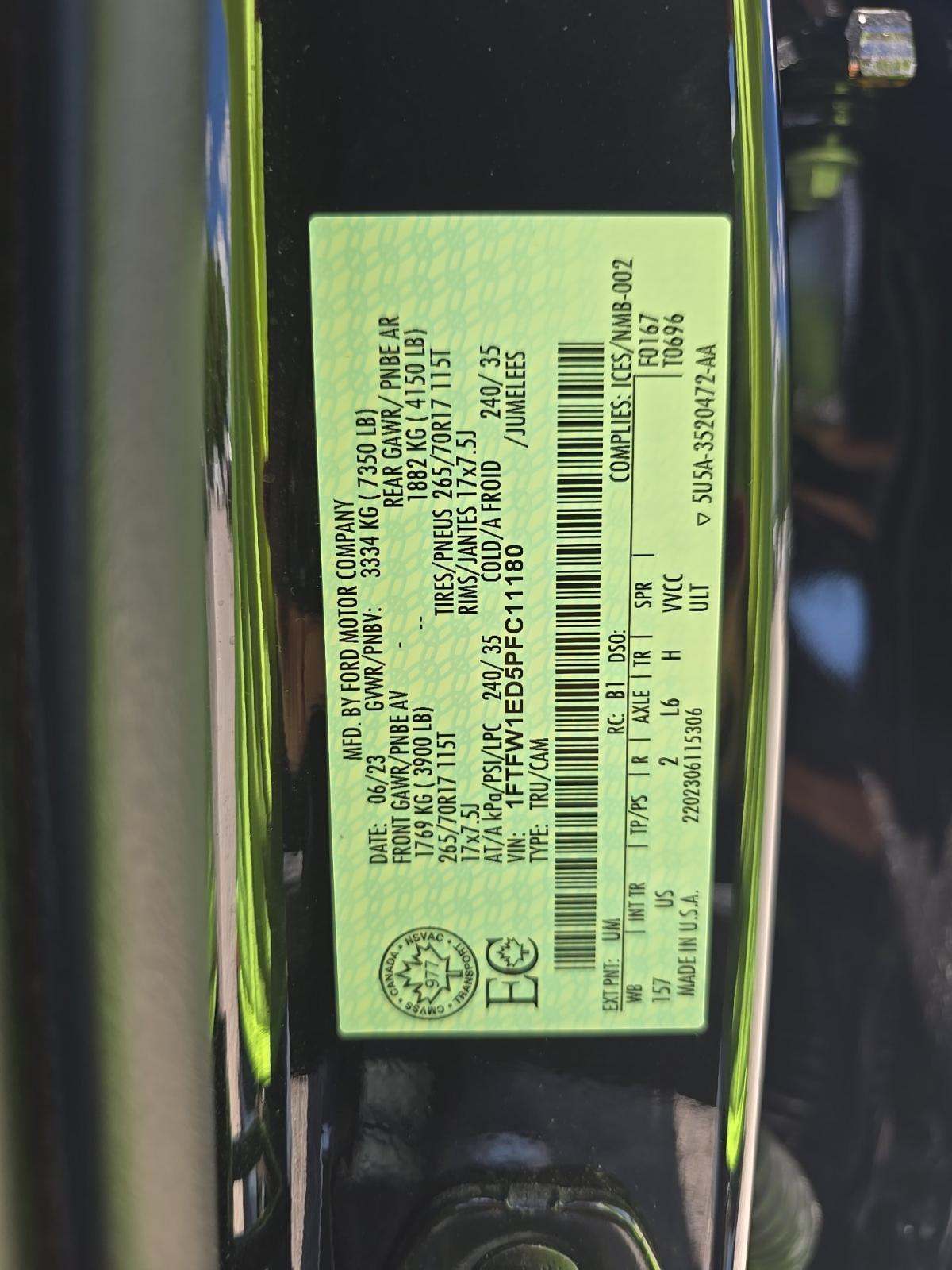2023 Ford F-150 Hybrid XLT AWD