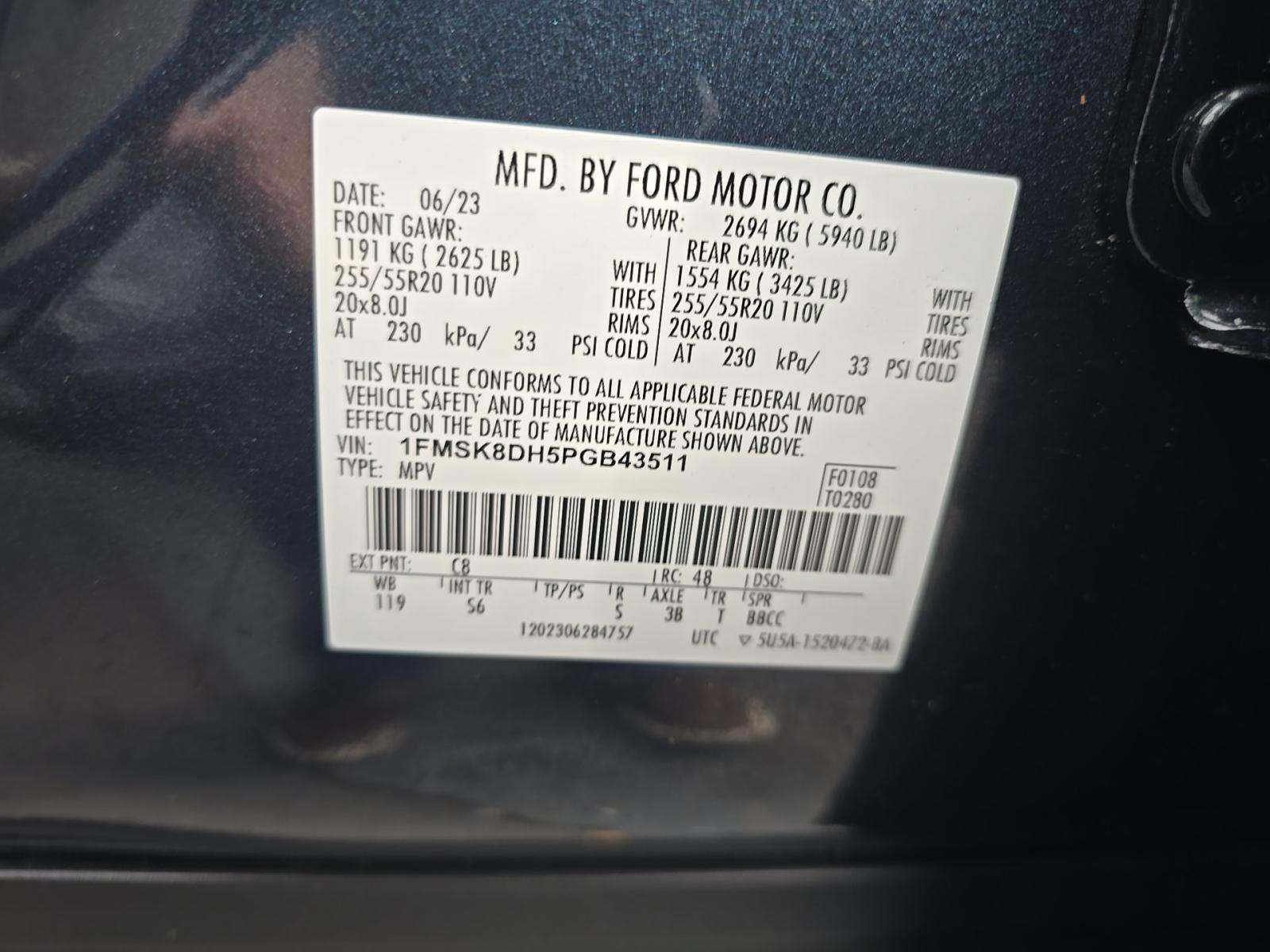 2023 Ford Explorer XLT AWD