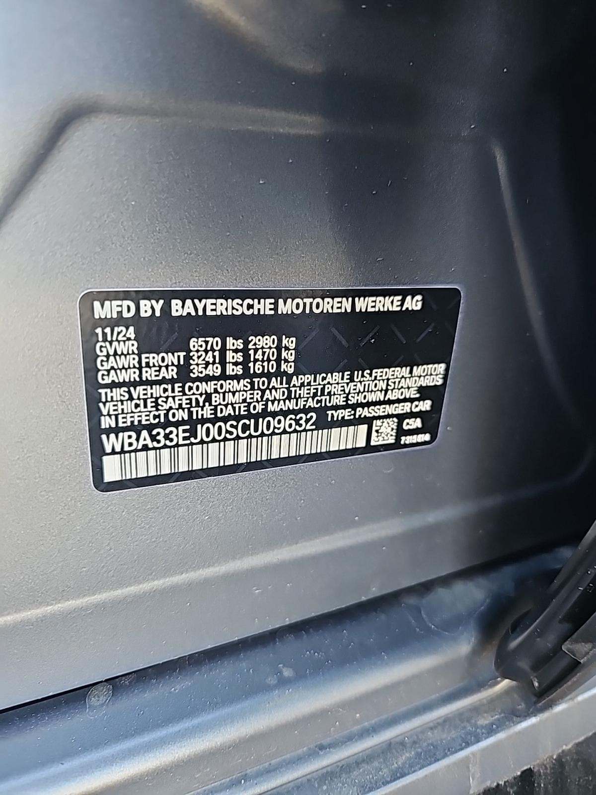 2025 BMW 7 Series 760i xDrive AWD